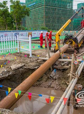 杭州燃氣濱江二通道穿越錢塘江 將為濱江、蕭山北及亞運場館供氣